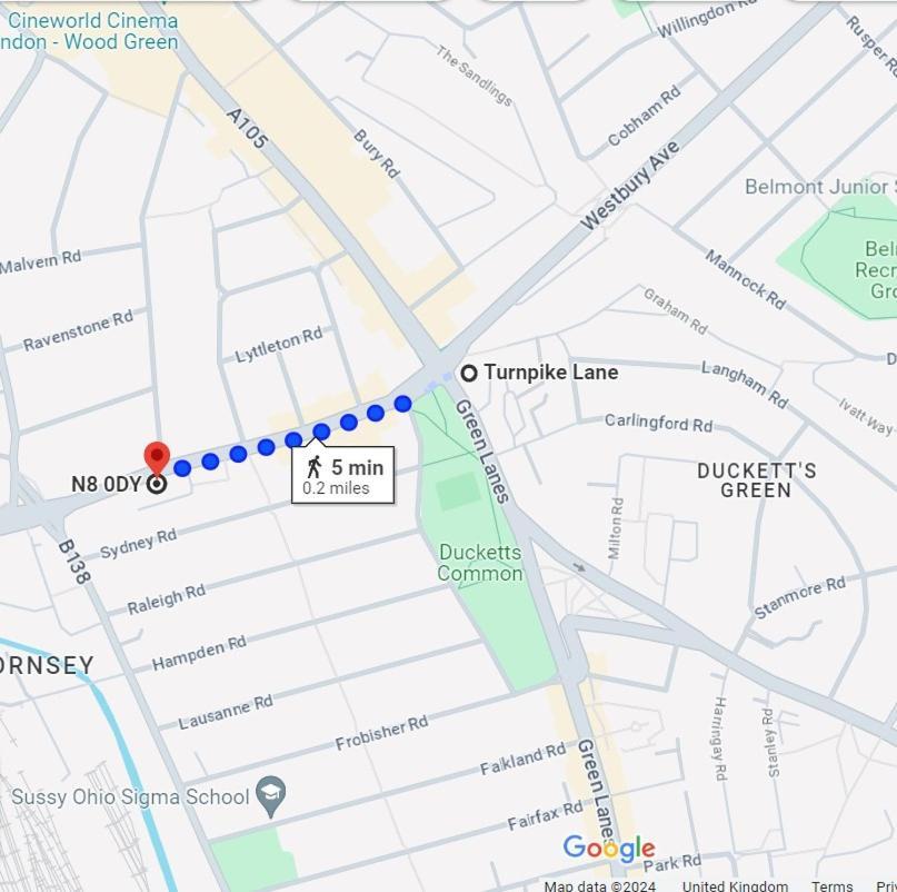 Stylish And Bright Flat In N8 Turnpike Lane - Piccadilly Line * Londra